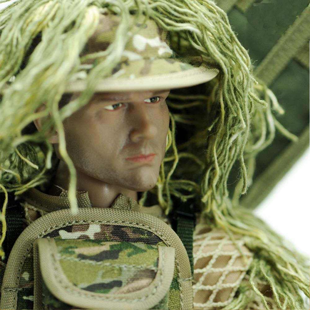 Amazon.co.jp: ハイシミュレーション兵士12インチスナイパーアクション