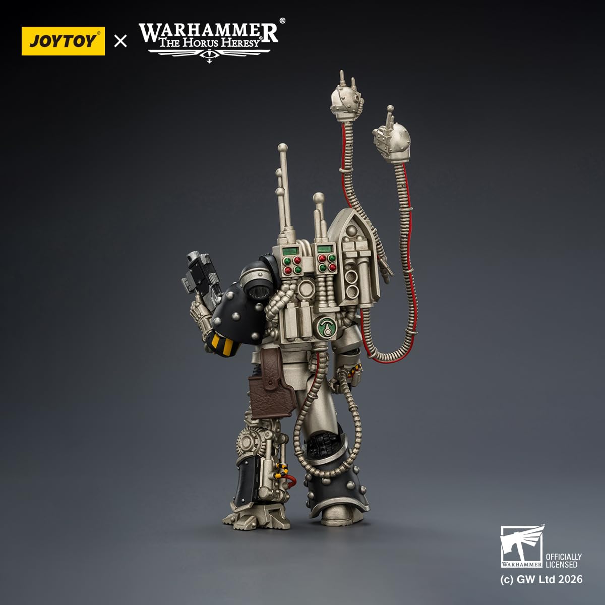 TOYVERSE JOYTOY Warhammer The Horus Heresy Iron Warriors Legion Praevian con pistola a bullone in scala 1/18, modellino personaggio a partire dai 15 anni