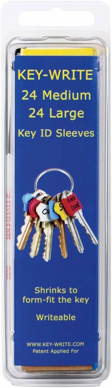 Plastic Assorted Key Sleeve