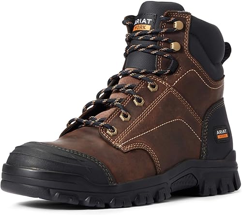 Ariat Bota de trabajo industrial Treadfast de 6" para hombre