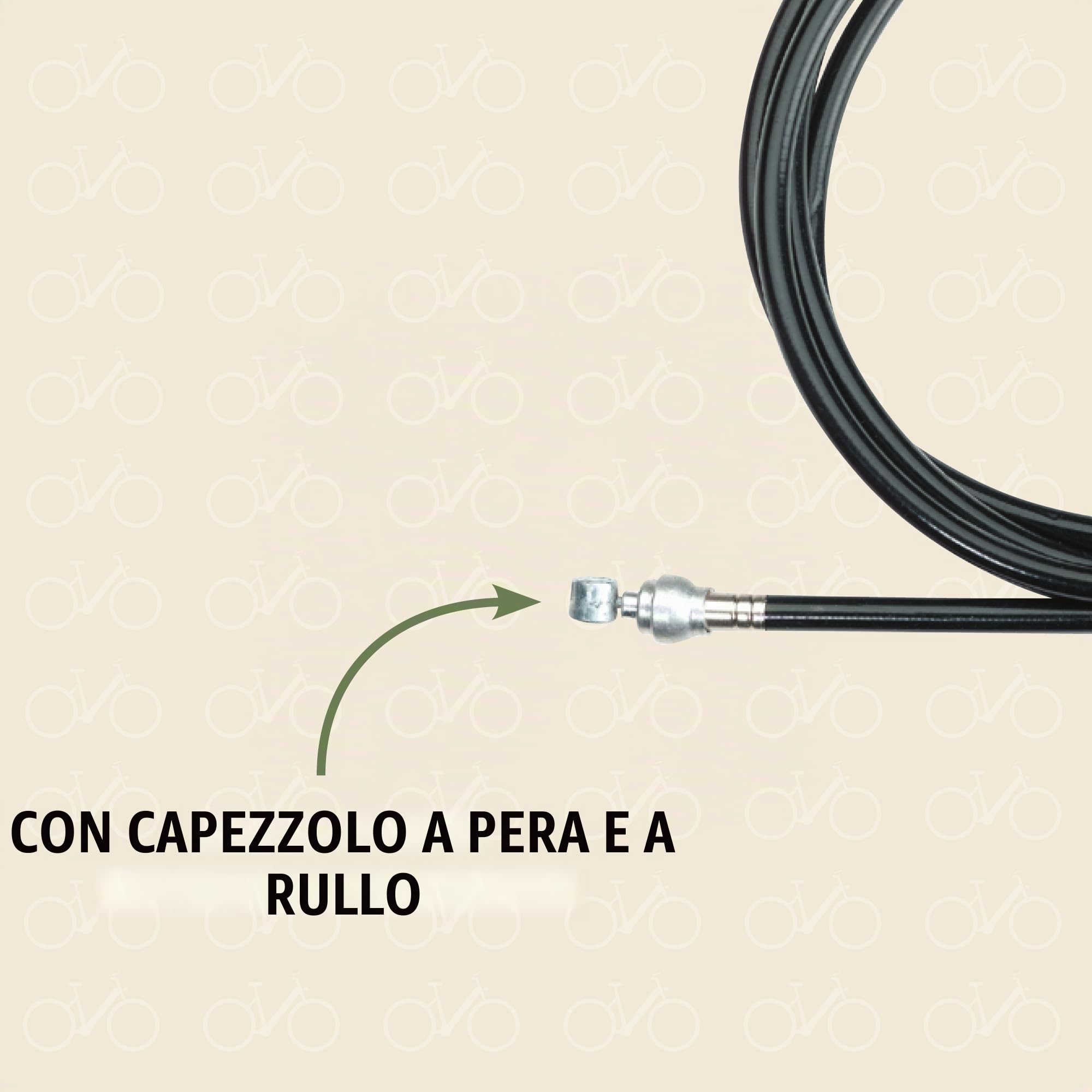 Prophete-Cavo Freno Universale, Colore: Multicolore, 160 cm