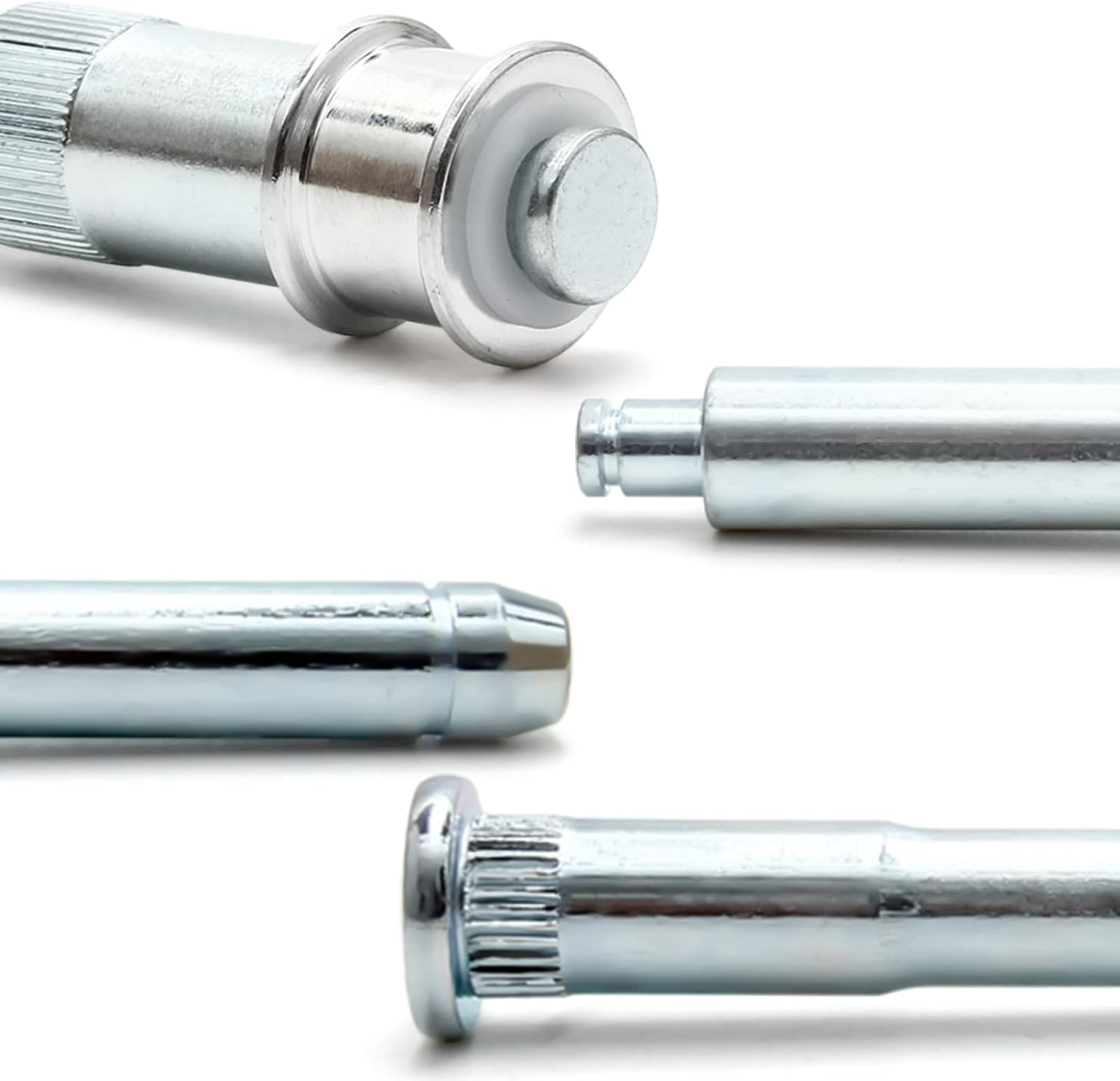 Ledaut Door Hinge Roller Pin and Bushing Repair Kits with Spring Replacement Front Upper for Chevrolet C1500 Truck 1988‑1999