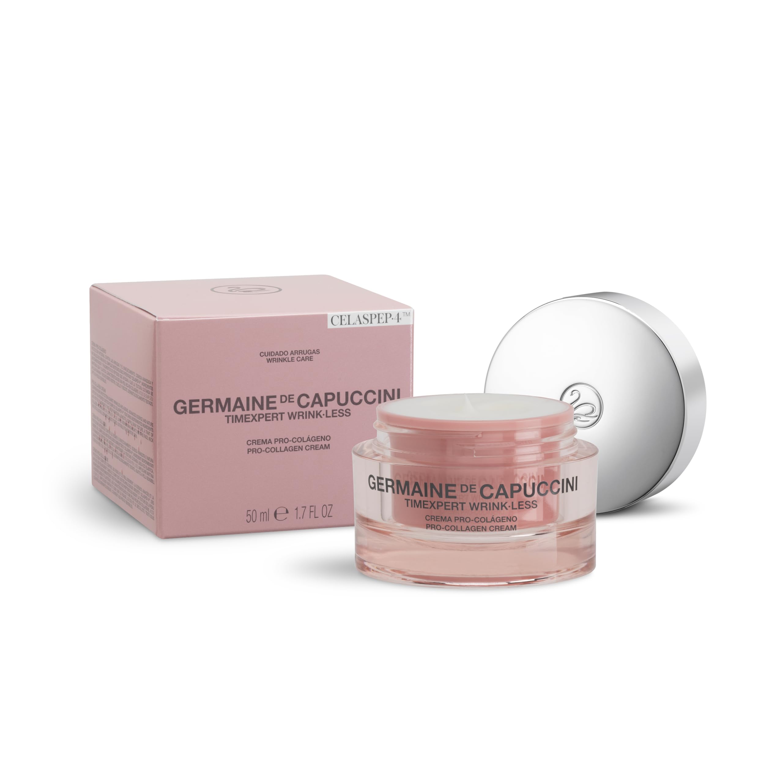 Germaine de Capuccini - Timexpert Wrink·Less - Crema Pro-Colágeno - Crema Facial Antiedad para Arrugas y Firmeza - 50 ml