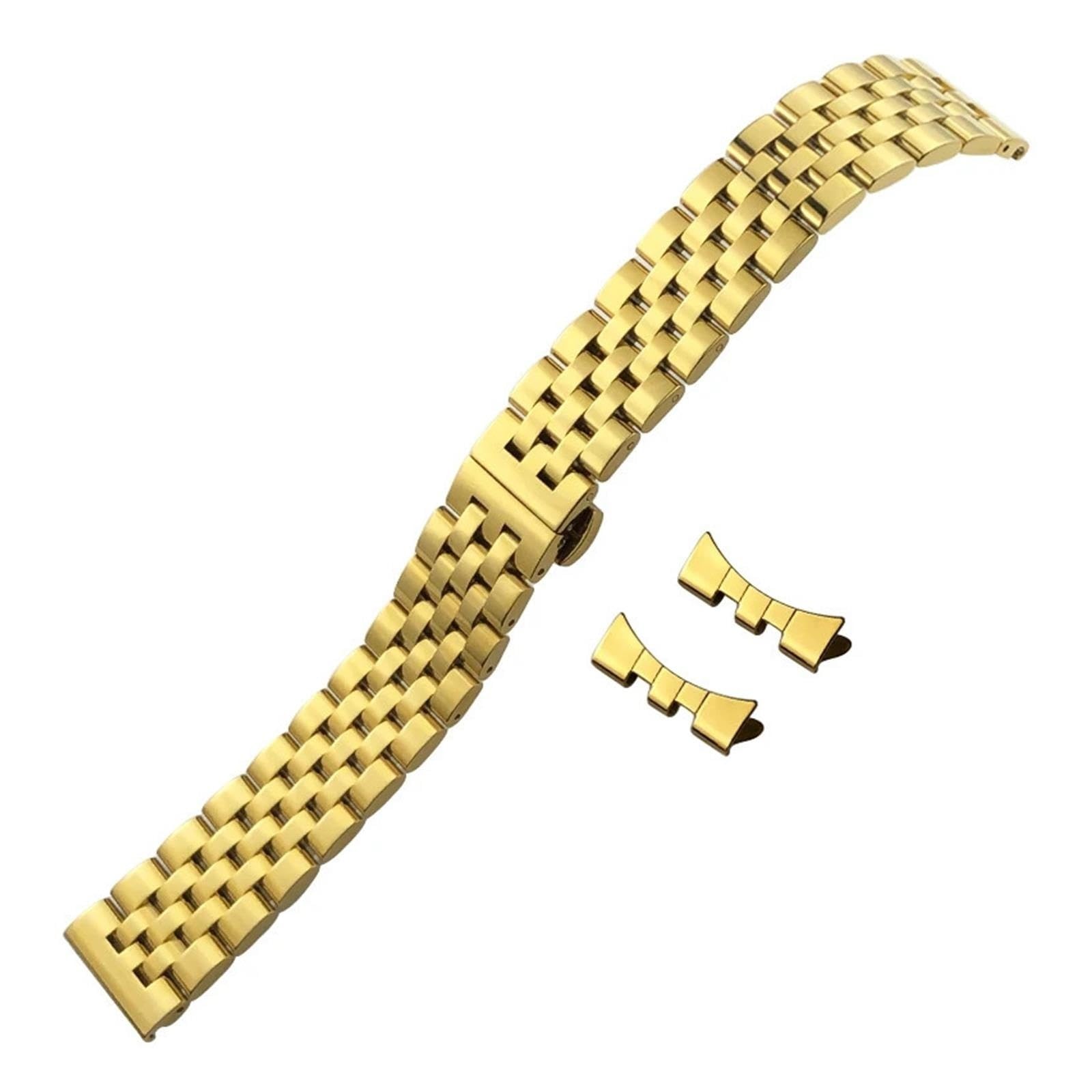 Correa de reloj curvada SS compatible con Tissot