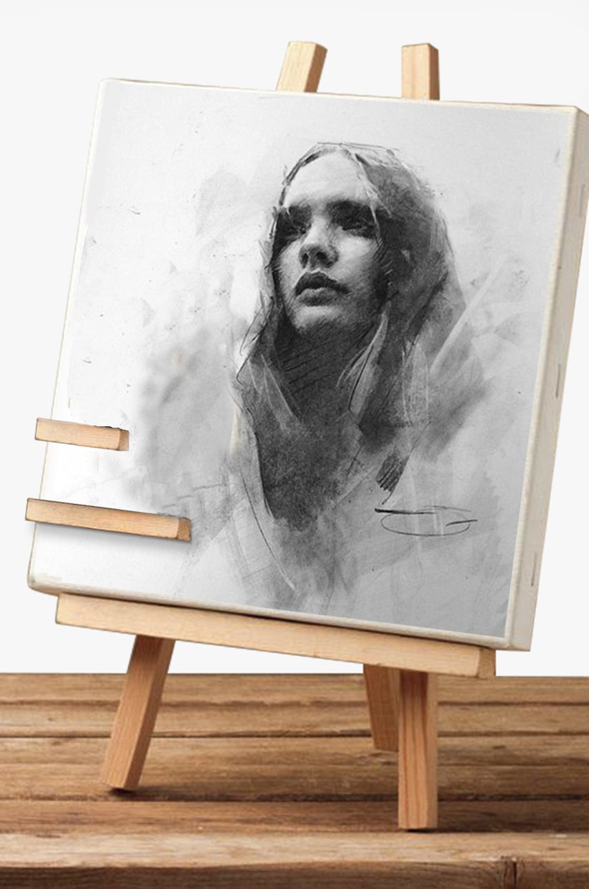 Amazon | 画用木炭 チャコール 角軸 太め 濃淡組み合わせ 6点セット