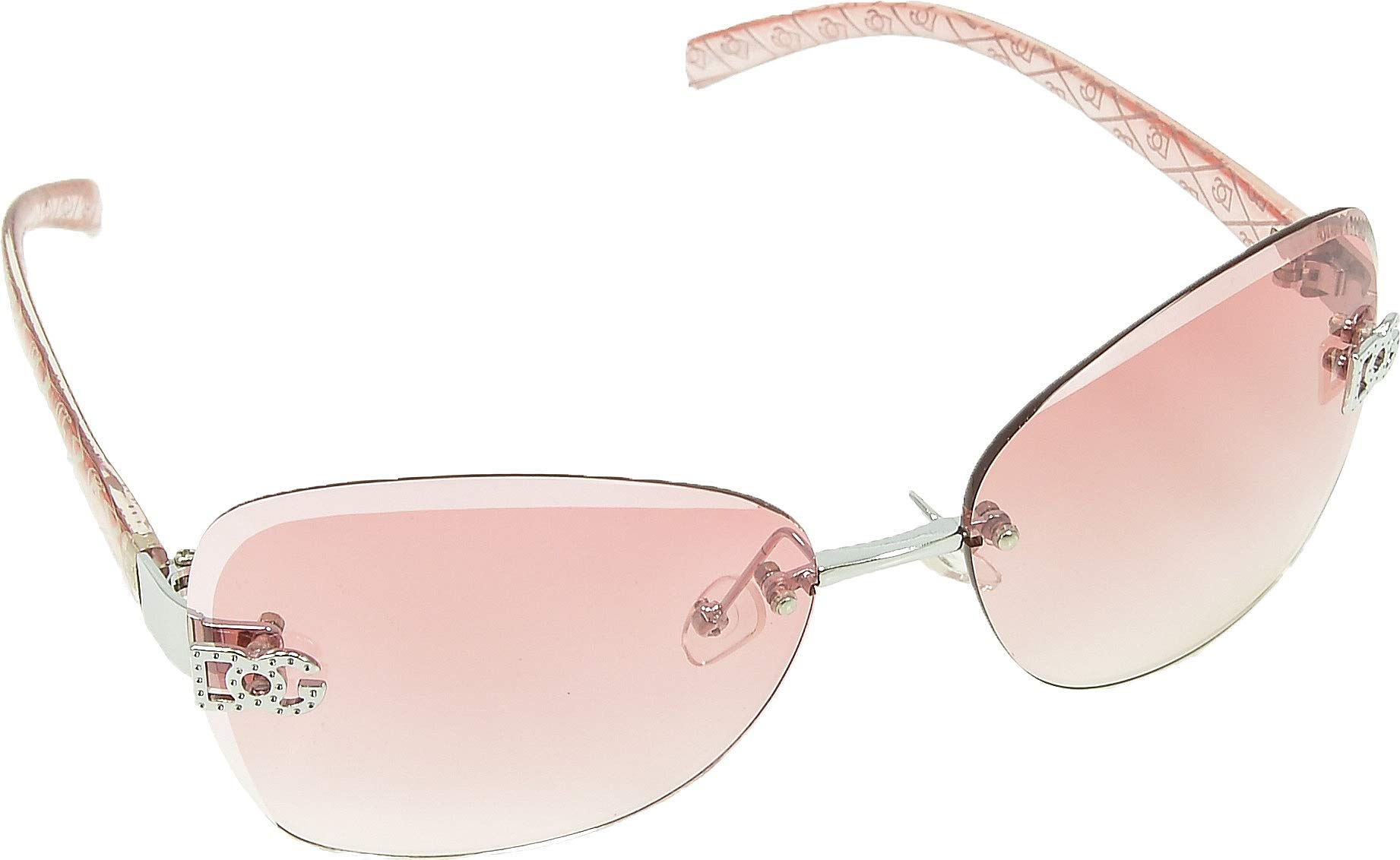 Hand By Hand™ Women DG Eyewear Rimless Sunglasses Plastic [Pink](One Size)
