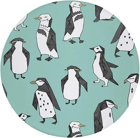 Amazon Co Jp 座布団 クッション かわいい ペンギン シートクッション ざぶとん ダイニングチェア チェアパッド 丸型 おしゃれ 円形 低反発 通気性 オフィス 自宅用 通気 柔らかい 滑り止め ソファ カバー洗える 二重 腰痛対策 姿勢矯正 坐骨神経痛 体圧分散 骨盤