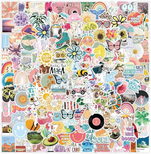 200 Sticker Set Aesthetic Vinyl Aufkleber