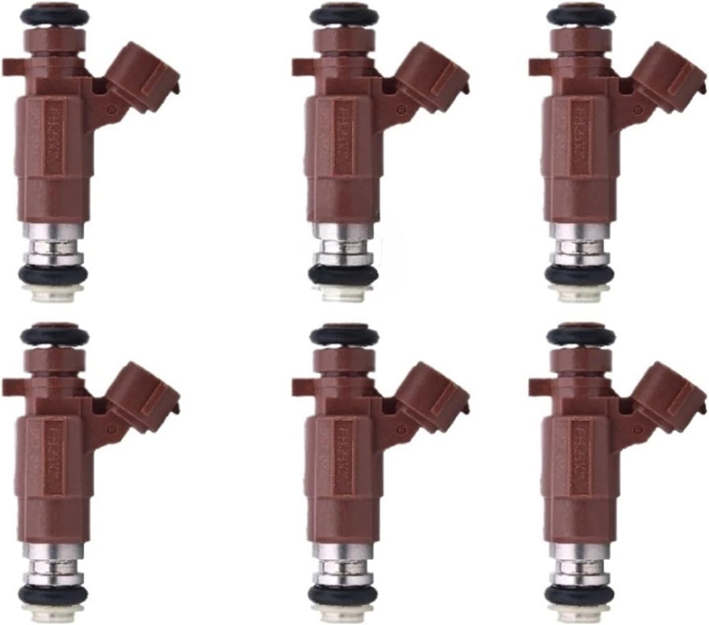 6PCS FBJB101 Fuel Injector Nozzle Compatible with Mitsubishi 4G94 4G69 4G64 4G93 Nozzle Car Injection Fuel Engine Valve Kit Direct Replacement High Performance Fuel Injection Kit