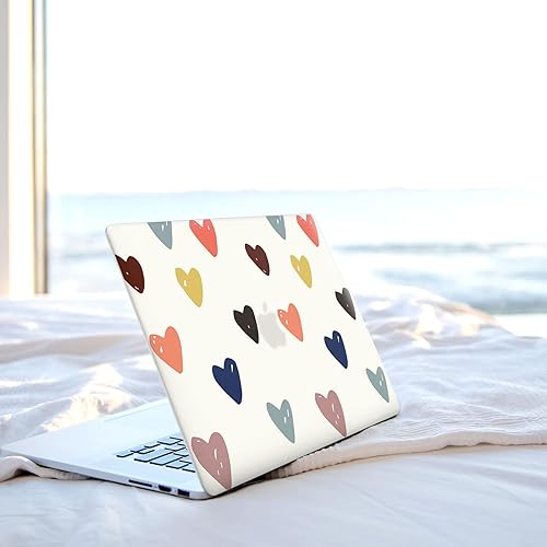 Miniatura 70 de Seorsok Funda compatible con MacBook Air de 15 pulgadas 2023 2024 Release M3 A3114 M2 A2941 con pantalla de retina líquida Touch ID, funda rígida