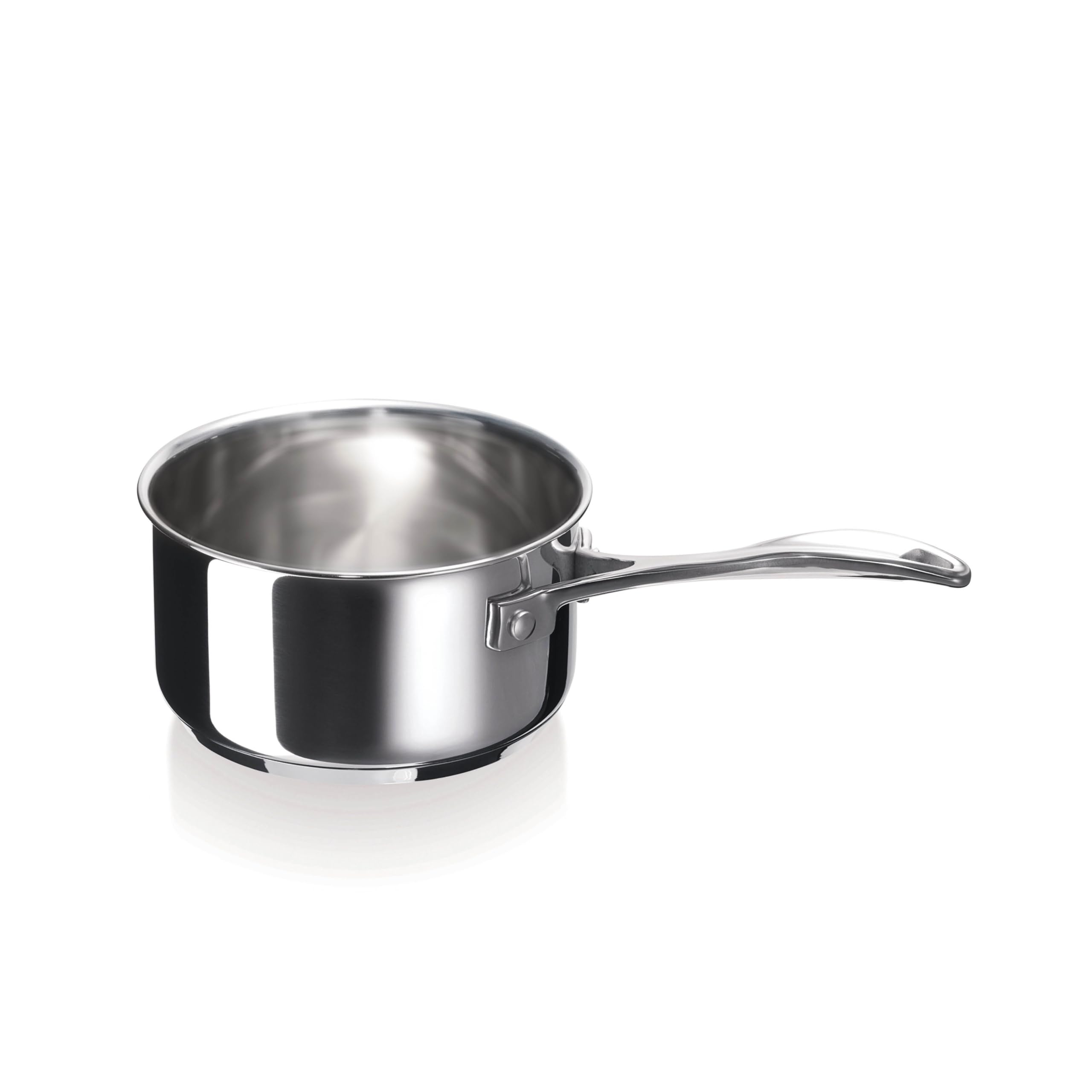 Beka Chef Casserole Inox 18/​10 - 14 cm - Tous Feux Compatible Induction - Manche Ergonomique