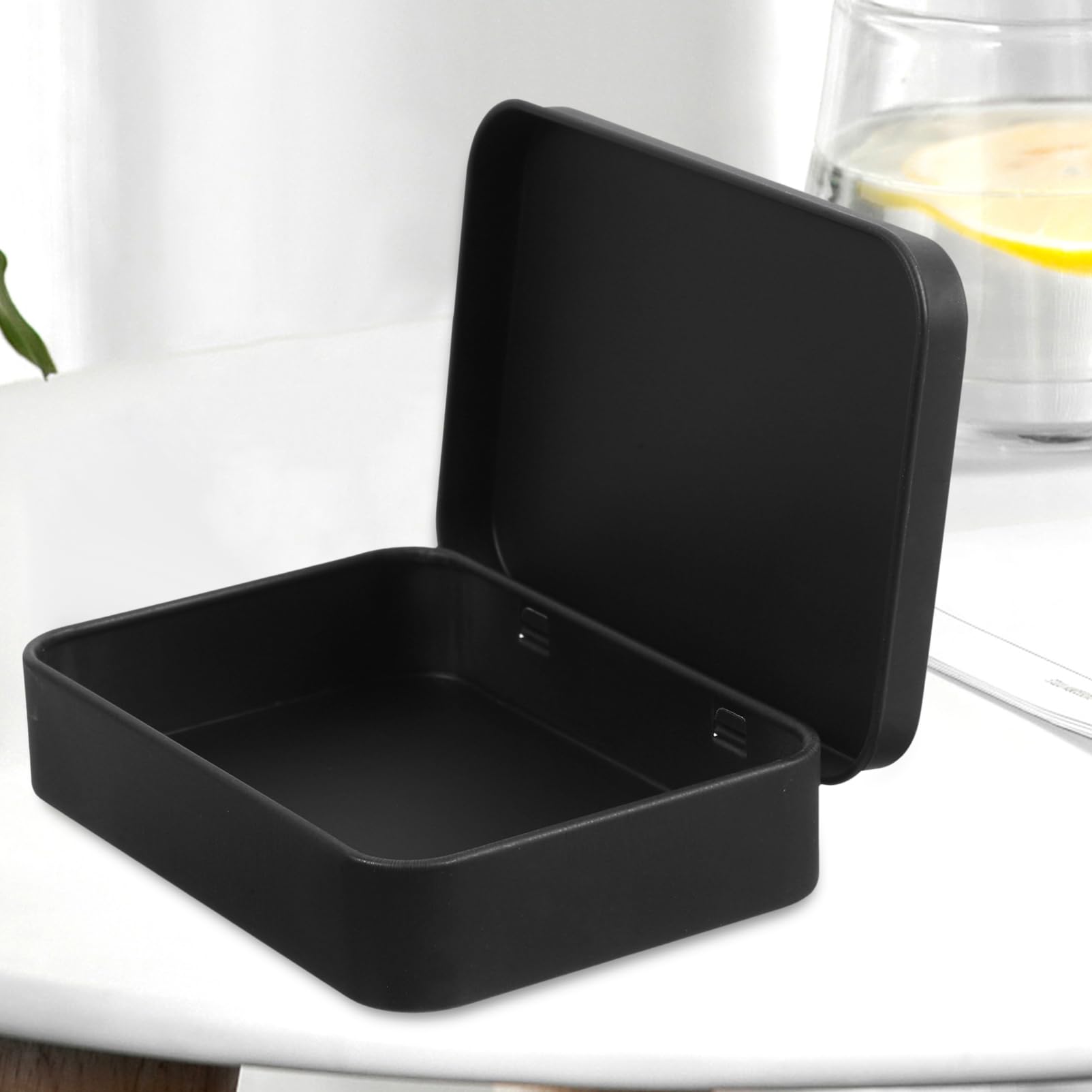 VILLCASE 5 Set Di Scatole Portaoggetti in Resiliente Per Carte Da Gioco Da Poker Con Coperchio Bloccabile 3 Pezzi * 5