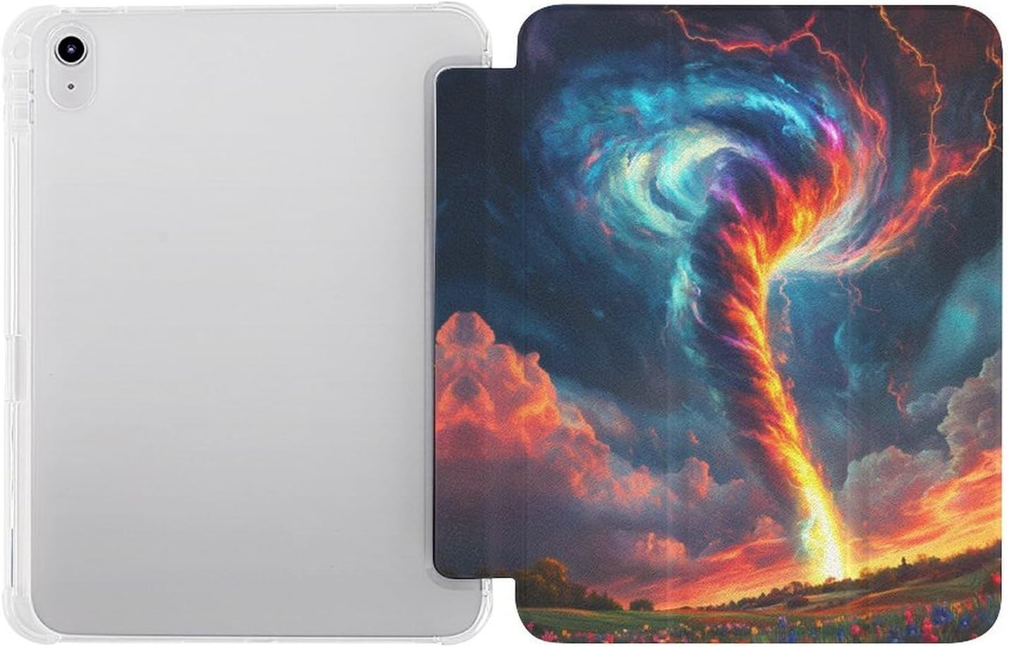 Tornado Colorful Case for iPad 10th/2017/2018/Pro/Air1-3 image 2