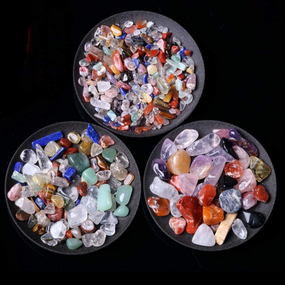 Cuarzo mixto natural de 9-15mm en bolsa de 50g para decoración y acuarios