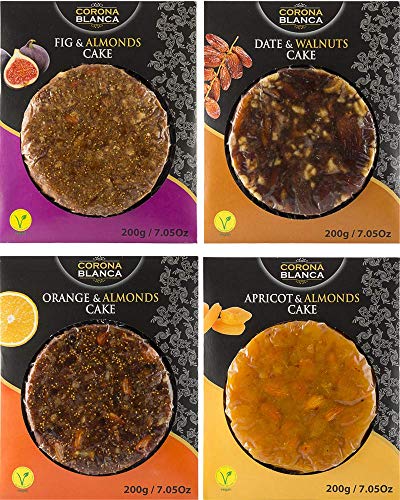 Panes De Frutas 200g Pack (Higo,Dátil, Naranja, Albaricoque)