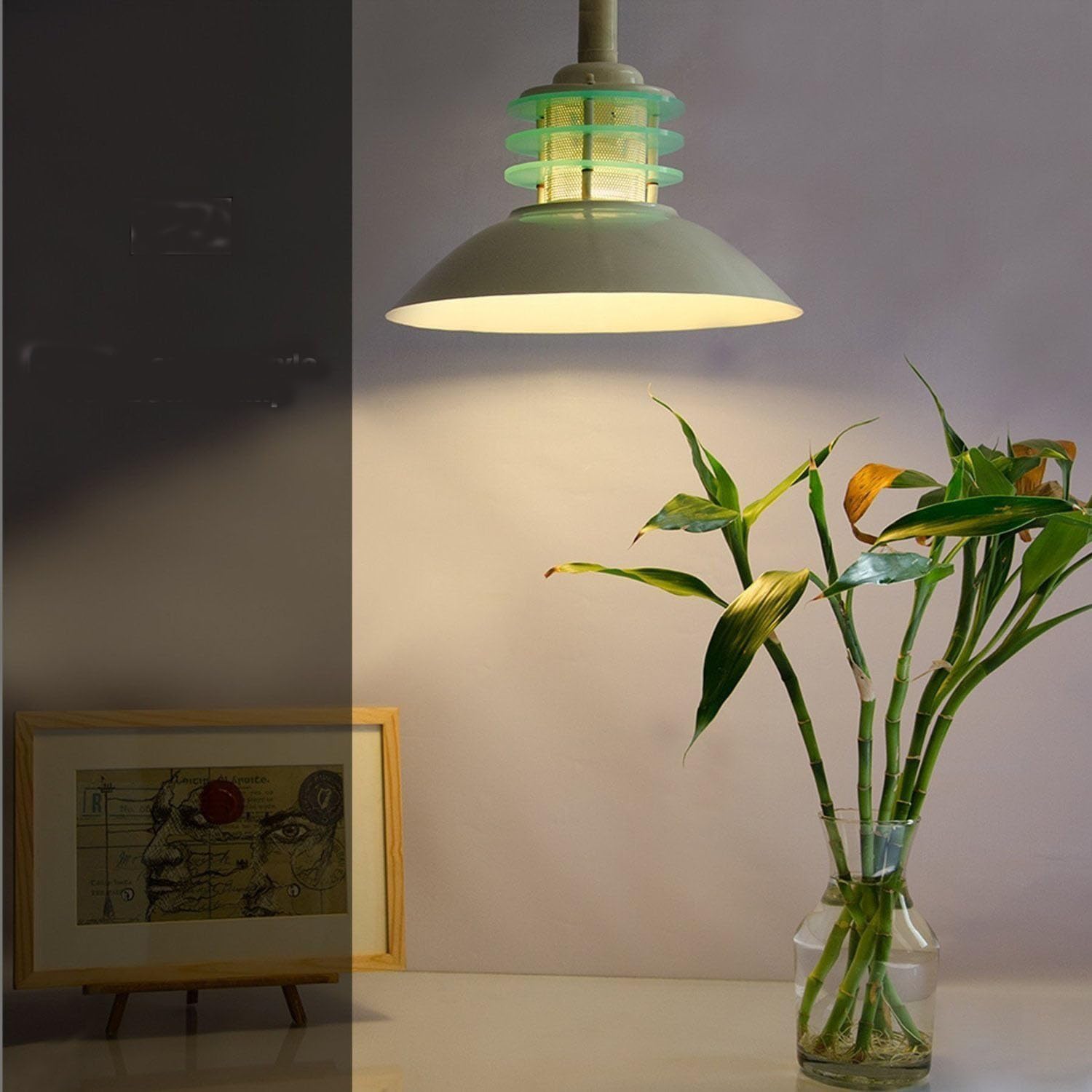 Weldecor WD-APPOLO-WH-10In LED Pendant Lamp, Cream