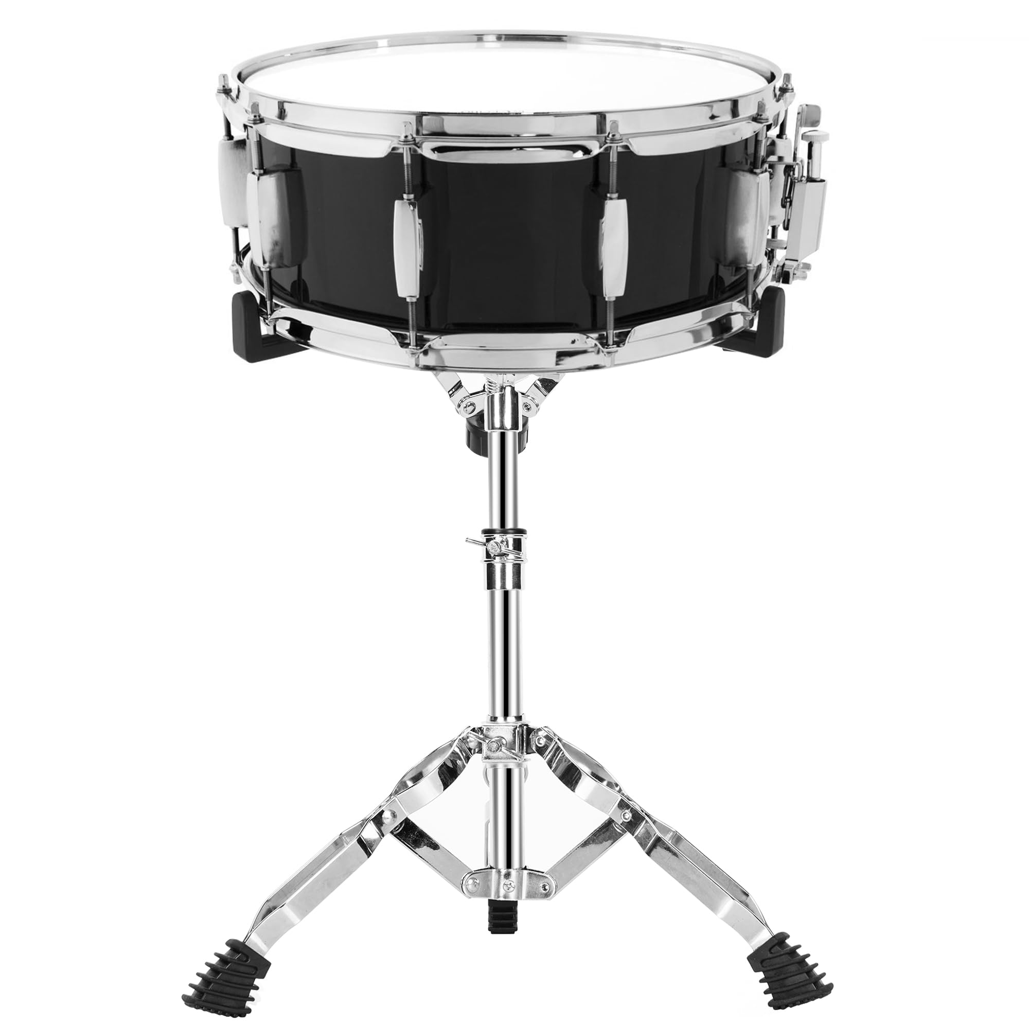 AKOZLIN Snare Drum Stand with Drum Sticks Holder Snare Drum Beginners Double Braced Tripod Snare Stand for 10 to 14 Inch nare Drum Beginners Snare Drum Pad Height Range 16.1"-22" - Image 3