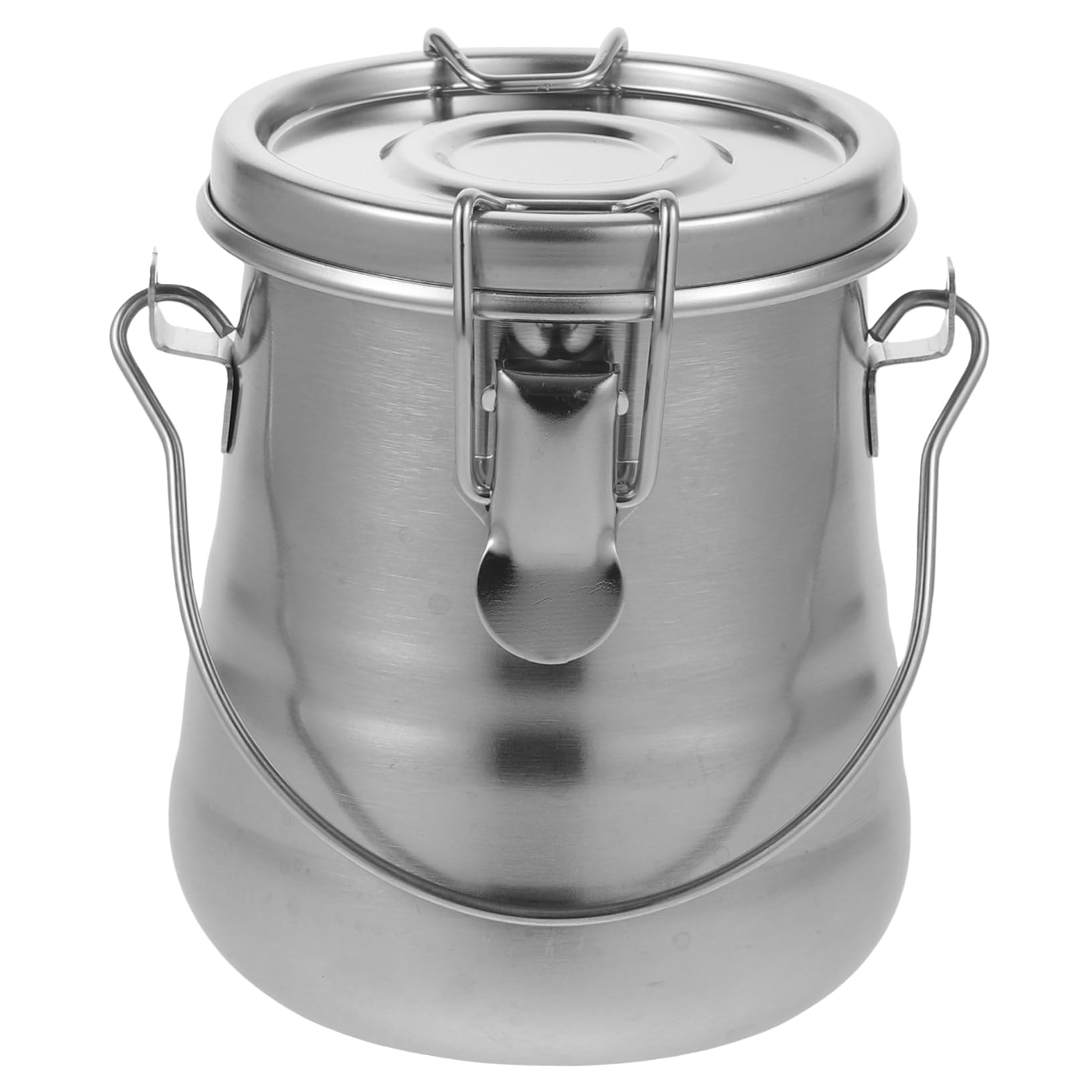 LALAFINA Double-layer Metal Pen Holder Cover Brush Washing Bucket Portable Wash Pen Bucket Coloring Utensils for Art Lovers