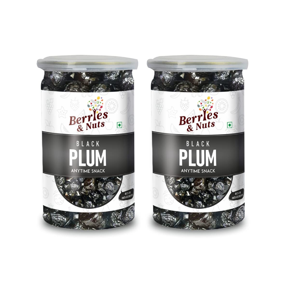 Berries And Nuts Dried Black Plum | Dehydrated Plum, Prunes, Dried Fruit Plums | 500 Grams | 2 Bottle of 250 Grams (B09QGNS17K) Amazon Price History, Amazon Price Tracker