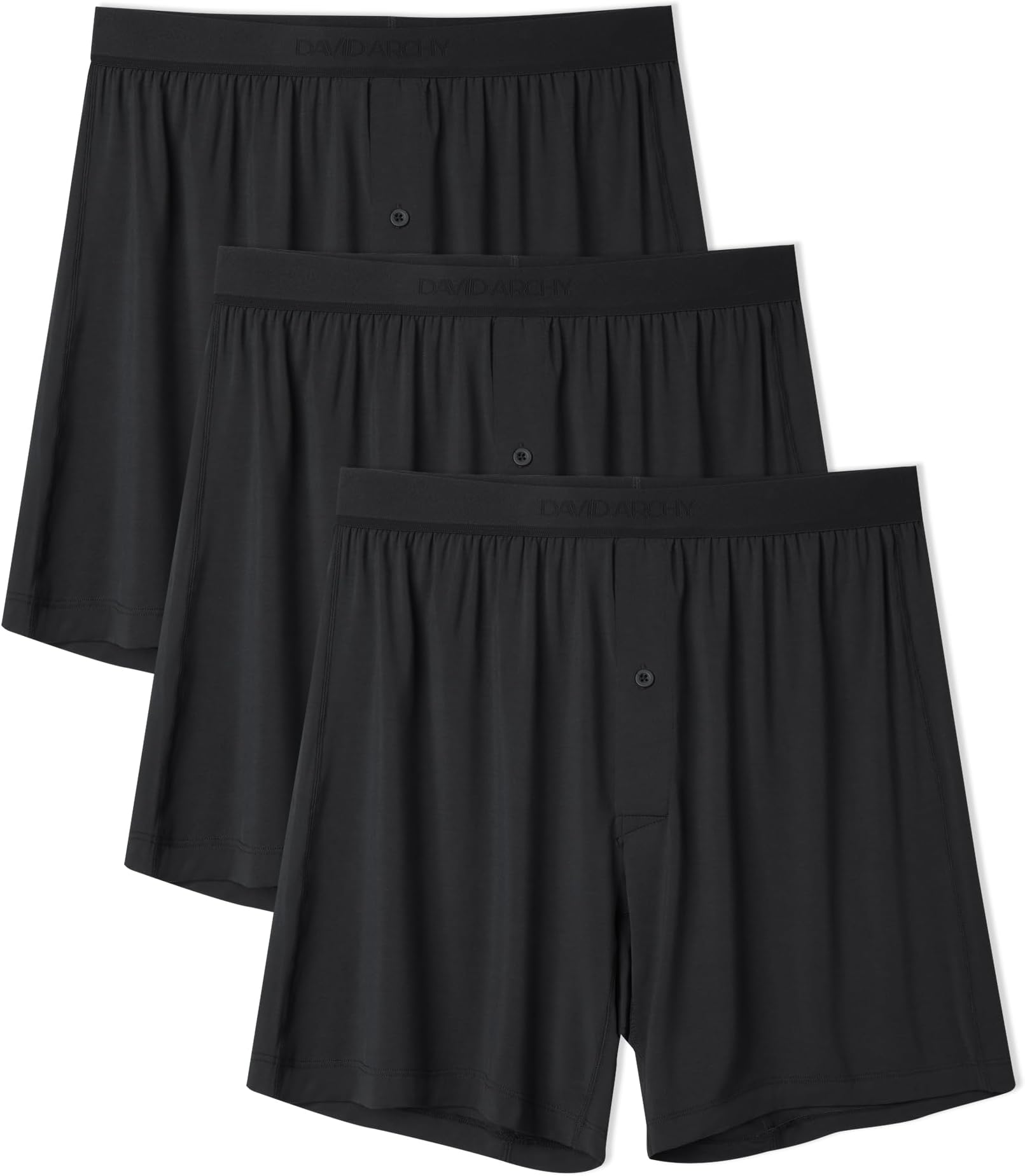 Ultra Soft Modal Underwear Mens Boxer Shorts Loose Breathable Boxers for Men Pack