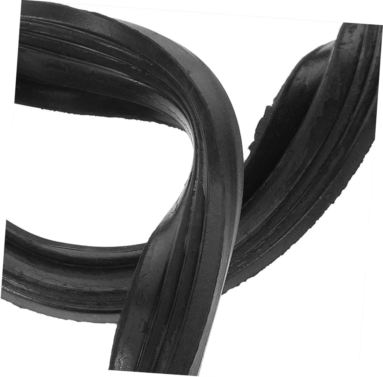 Hemobllo Salon Chair Base Rubber Ring Gasket 2Pcs Black Floor Protector