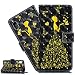 Produktbild HMTECH Galaxy A10 Hülle,Samsung Galaxy A10 Handyhülle Glitzer 3D Schmetterling mädchen Flip Case PU Leder Cover Magnet Schutzhülle Ständer Handytasche für Samsung Galaxy A10,XLL Butterfly Girl