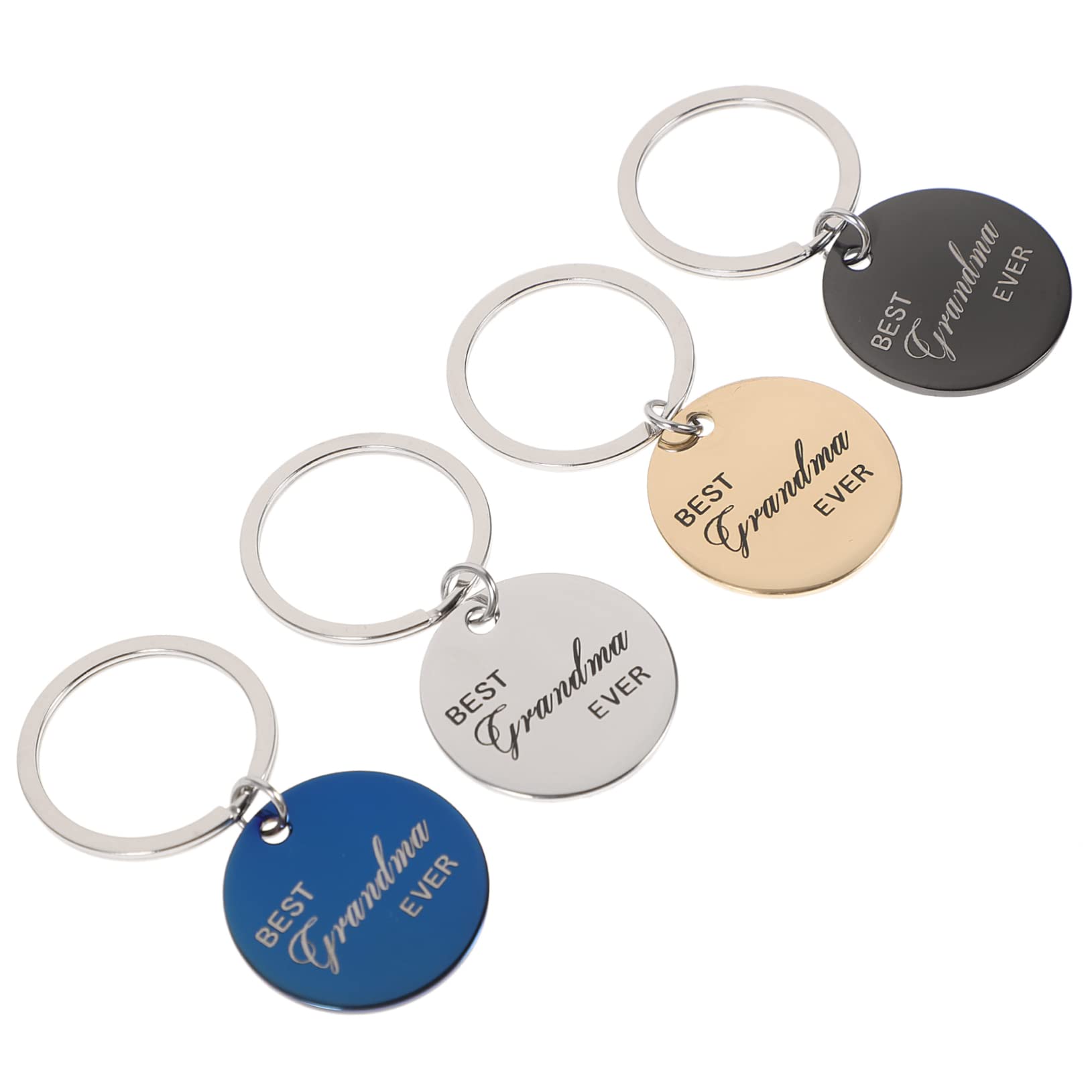 Sosoport 20pièces Étiquettes Identification Rondes Acier Inoxydable pour Animaux De Compagnie Médaille pour Chat Et Chiot Personnalisable avec Gravure