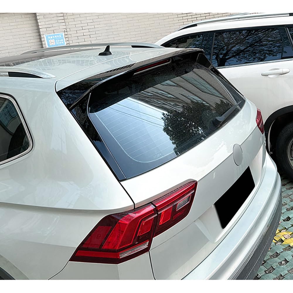 Spoiler da tetto compatibile con Volkswagen Tiguan II 2016-2024 escl. R/R-Line (ABS nero lucido)