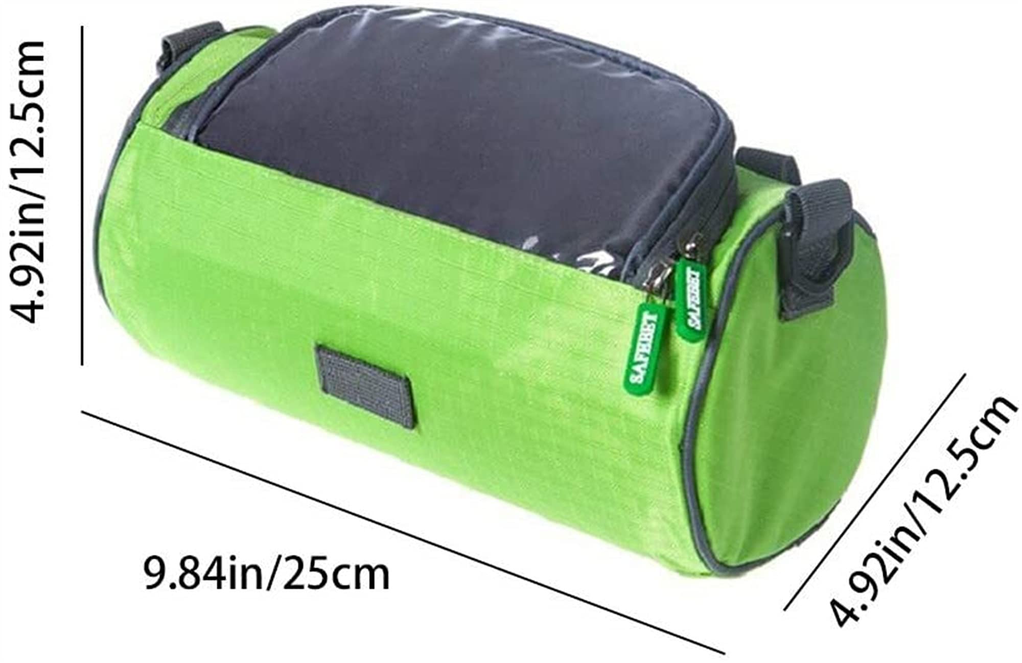 Bolsa Delantera for Bicicleta, Bolsa Frontal de Gran Capacidad con Pantalla táctil, Equipo Ciclismo Resistente a la Lluvia