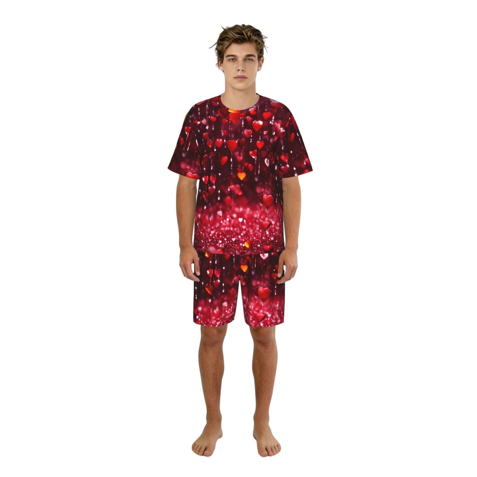 Pyjama homme manches courtes en maille extensible douce et finitions premium - 8