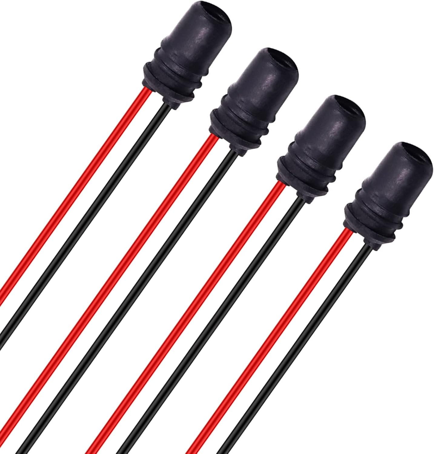 T10 W5W LED Auto Light Bulb Sockets 194 PreWired Harness Connector Adapter for Auto