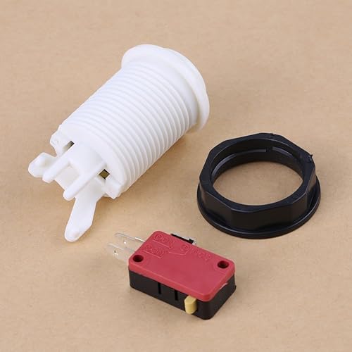 Miniatura 7 de Botón, 1P 2P Jugador Botón DIY Kit Piezas de Juego para Joystick GamesArcade Videojuegos