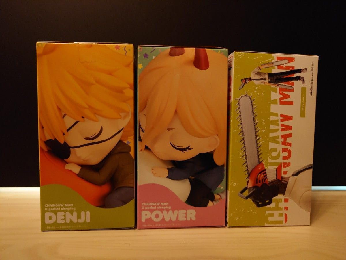 Amazon.co.jp: 箱段ボール発送 チェンソーマン フィギュア3点セット