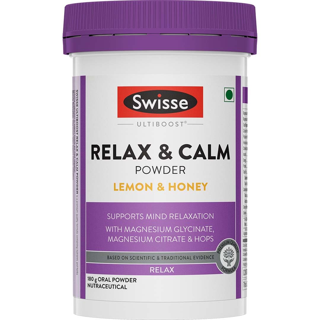 Swisse Relax & Calm Powder – Magnesium Glycinate & Citrate + Hops, Inositol & Choline - Supports Relaxation, Muscle Recovery & Healthy Sleep (Lemon & Honey Flavor, 24 Servings)-picture-35
