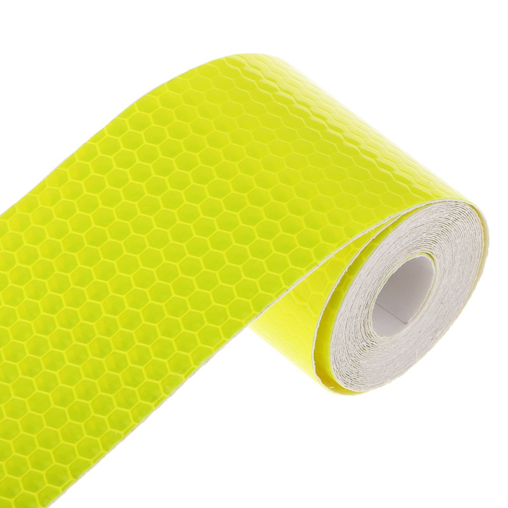 Bande Réfléchissante Autocollante - 2 Rouleaux 10m X 5cm - Blanc - Imperméable - Pour Voiture, Camion, Sécurité