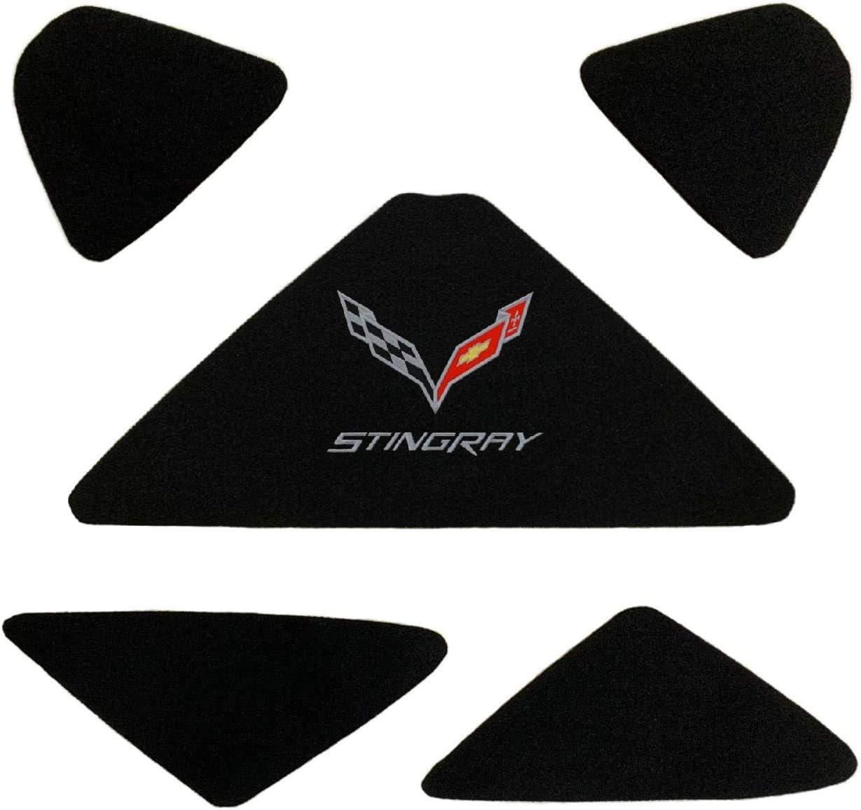 C5 Corvette 50th Trunk Lid Liner with 50th Cross Flag