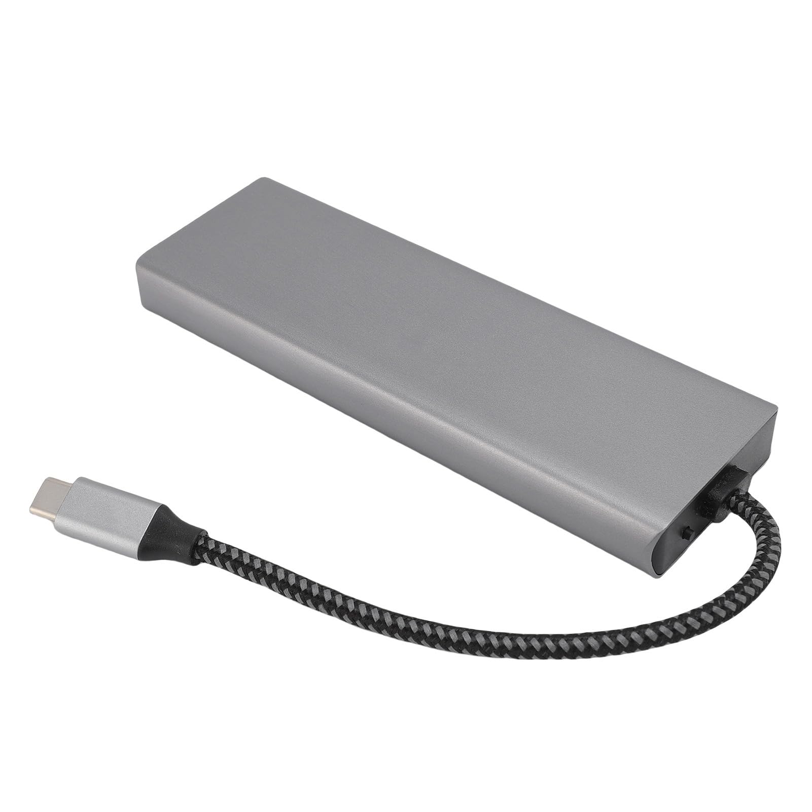 Generic Hub USB C 8 in 1 in Lega di Alluminio, Dock di Tipo C con Uscita Video 4K, Struttura in Alluminio per Occhiali Intelligenti AR Pro Display