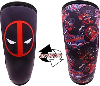 RUNTOP Knee Sleeves(Pair) 7mm Neoprene Pads Brace Cap Support Pain Compression Home Squats Cross Fitness Training WODS Weightlifting Powerlifting Kids Children Men Women Gift(M)