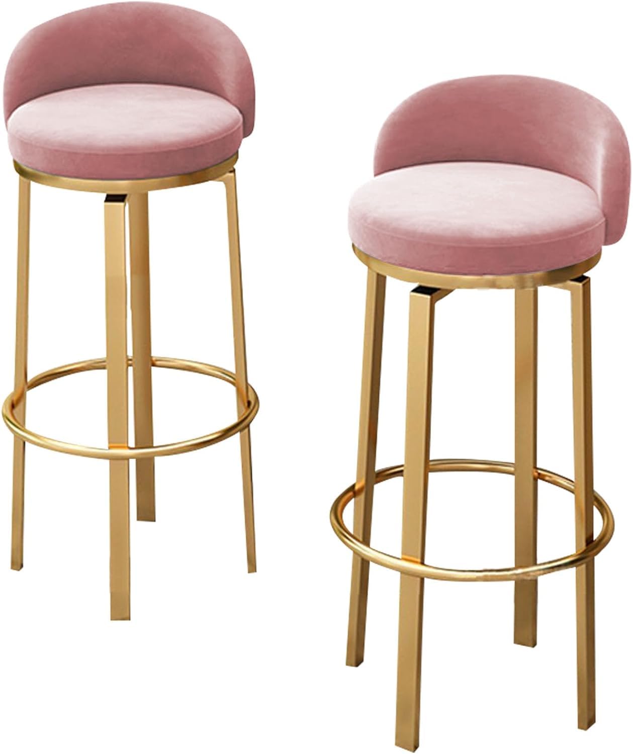 Chaises de bar avec dossier bas ergonomique反酸 repose-pieds 65cm