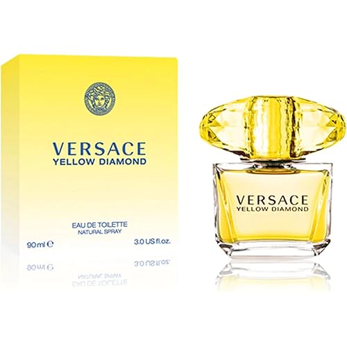 Versace Yellow Diamond for Women Eau de Toilette Spray, 3 Ounce, Floral fruity