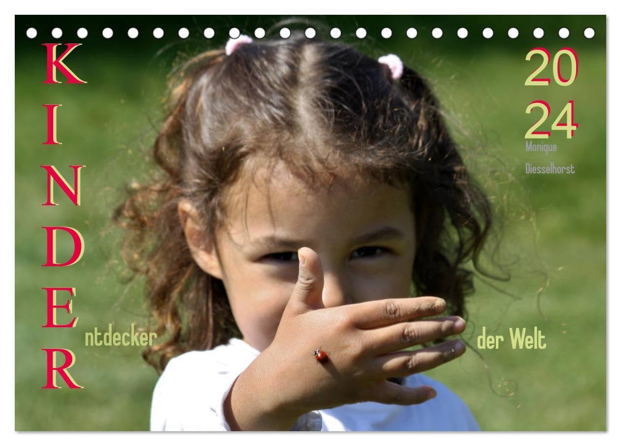 Calendrier de bureau Kinder 2026 DIN A5 CALVENDO illustré pour enfants