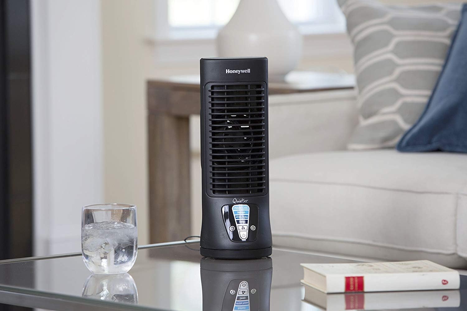 Honeywell HTF210B Quiet Set Personal Table Fan (2 Pack)