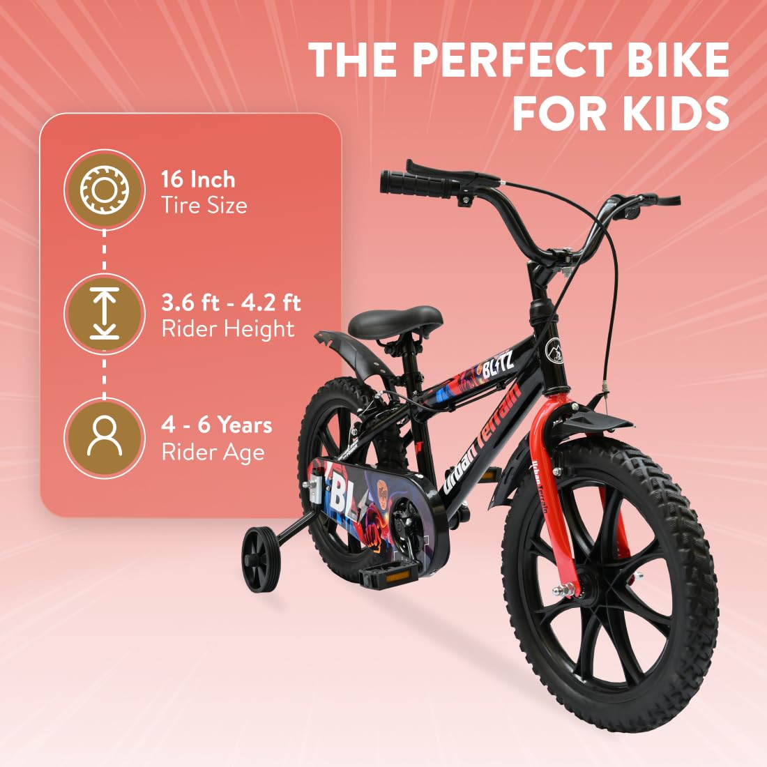Urban Terrain Cycle For Kids Year Year Baby Girl Baby Cycle Below