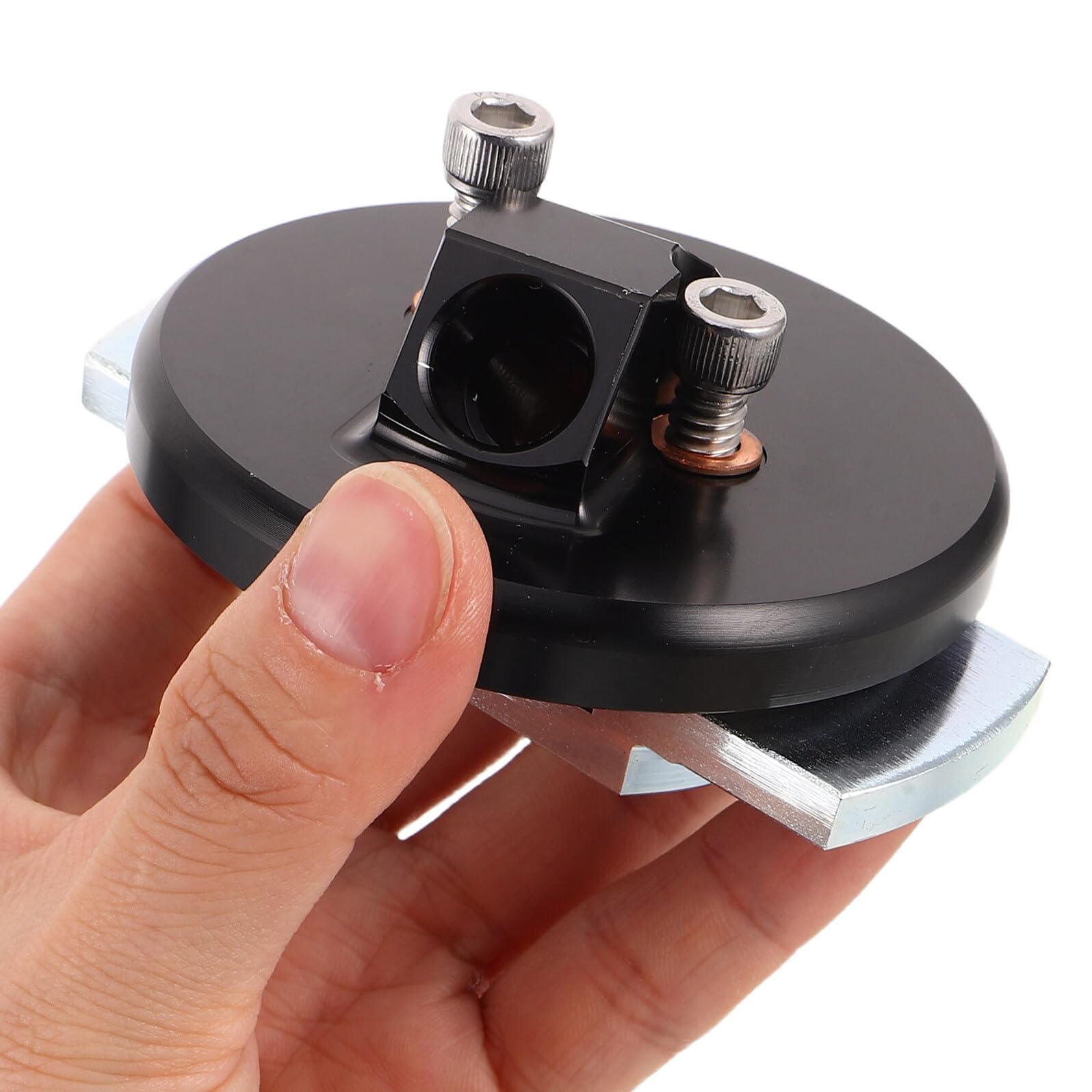 INOOMP Adattatore per Astina di Livello Motore 7.3l 94-03 con Guarnizione in Gomma, Kit Riparazione Auto per Misurazione Precisa Olio e Collegamento Stabile senza Perdite