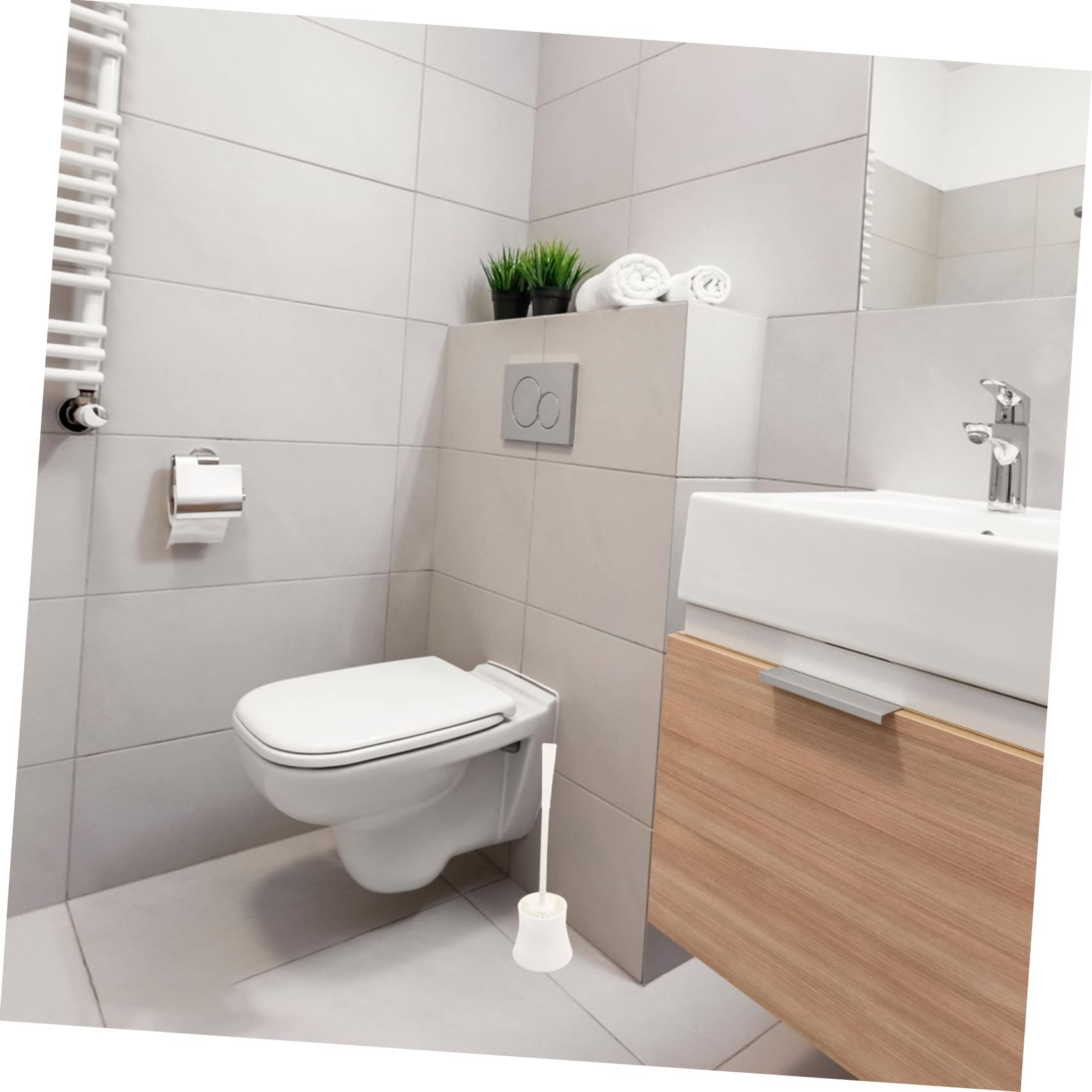 Didiseaon 2 Set di Spazzole per La Pulizia con Setole Morbide Set di Spazzole per WC per Forniture per Il Bagno