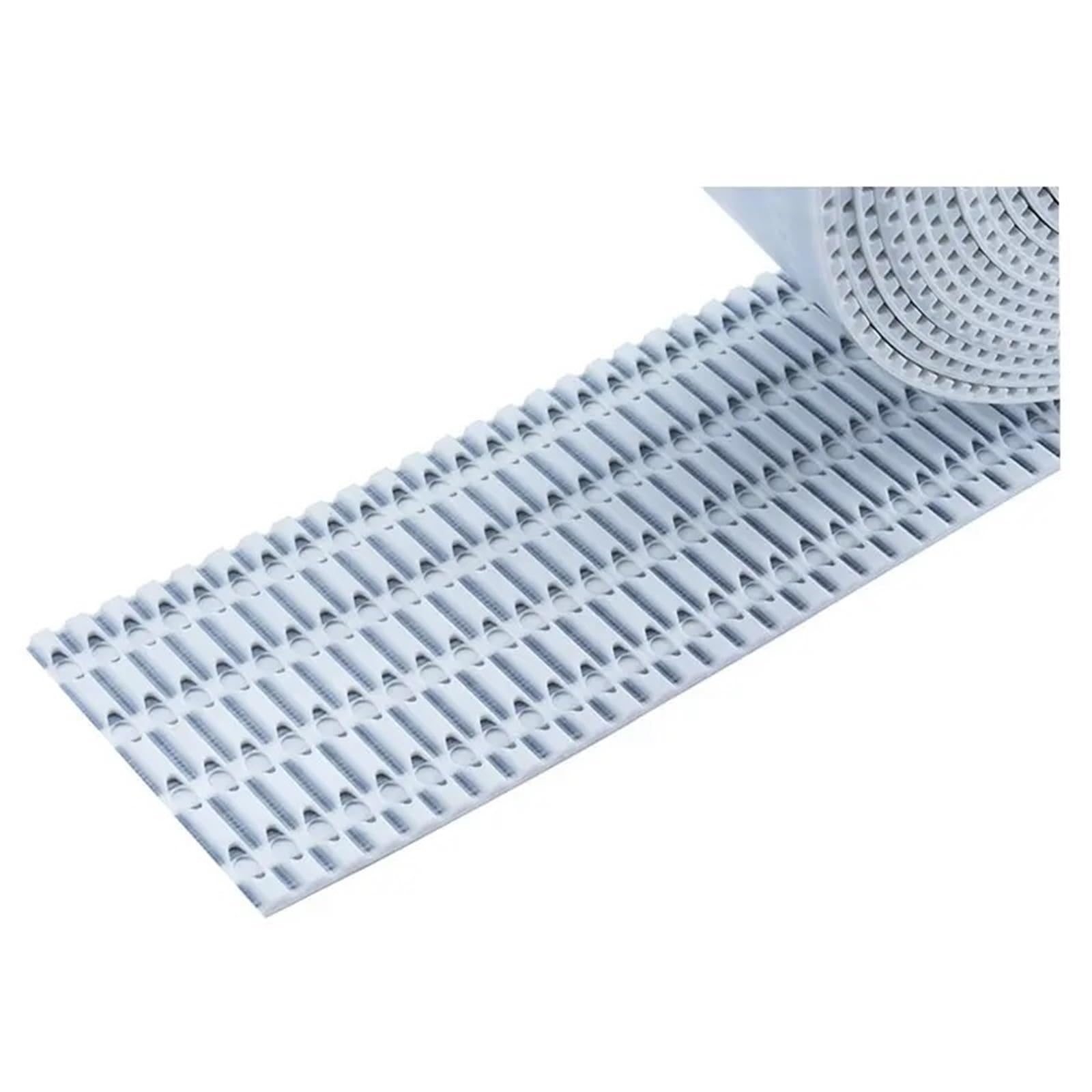 Correa de transmisión dentada, kit de correa de distribución, correa de distribución de poliuretano abierta ATN10 con extremo abierto y cordón de acero, ancho de correa de transmisión de 25 mm/50 mm/7