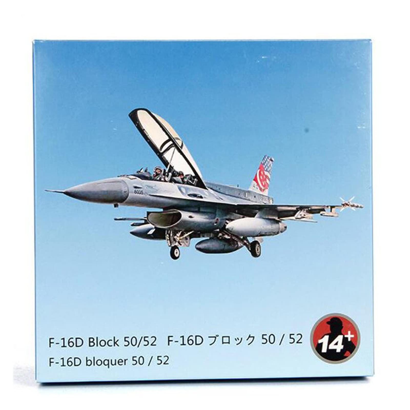 1 72 Adatto per Navy Army F16 F-16D Fighting Falcon Modello di Aeroplano Giocattolo per Adulti Display Serie Hobby Playgame Kit