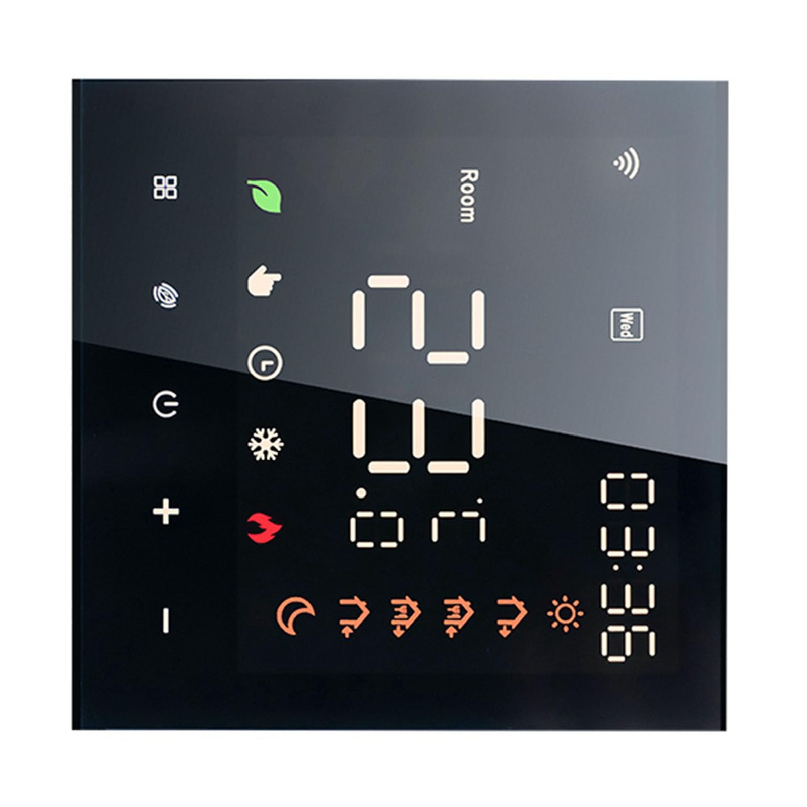 Kavolet Tuya Smart Wi-Fi-Thermostat, Sprachsteuerung, 16A, für Elektroheizung, digitaler programmierbarer LCD-Display-Touchscreen-Temperaturregler, kompatibel mit Amazon Google Home