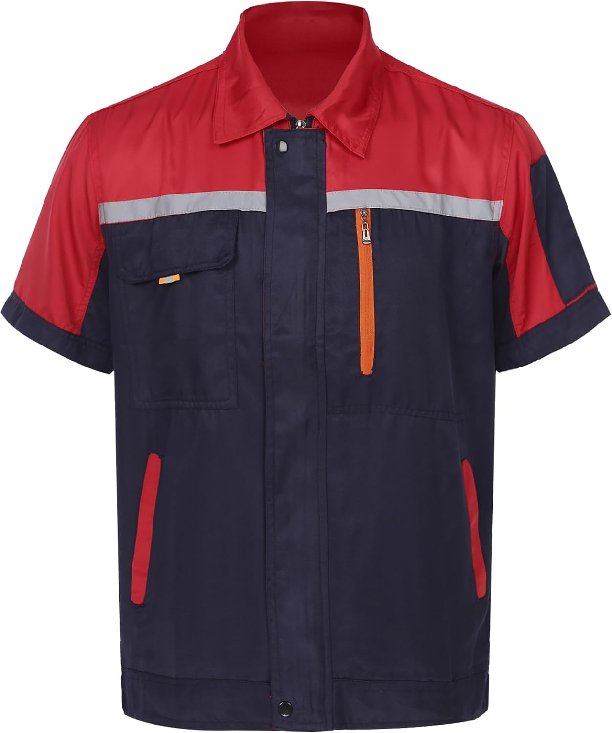 Men's Motorcycle Mechanic Uniform Work Shirt