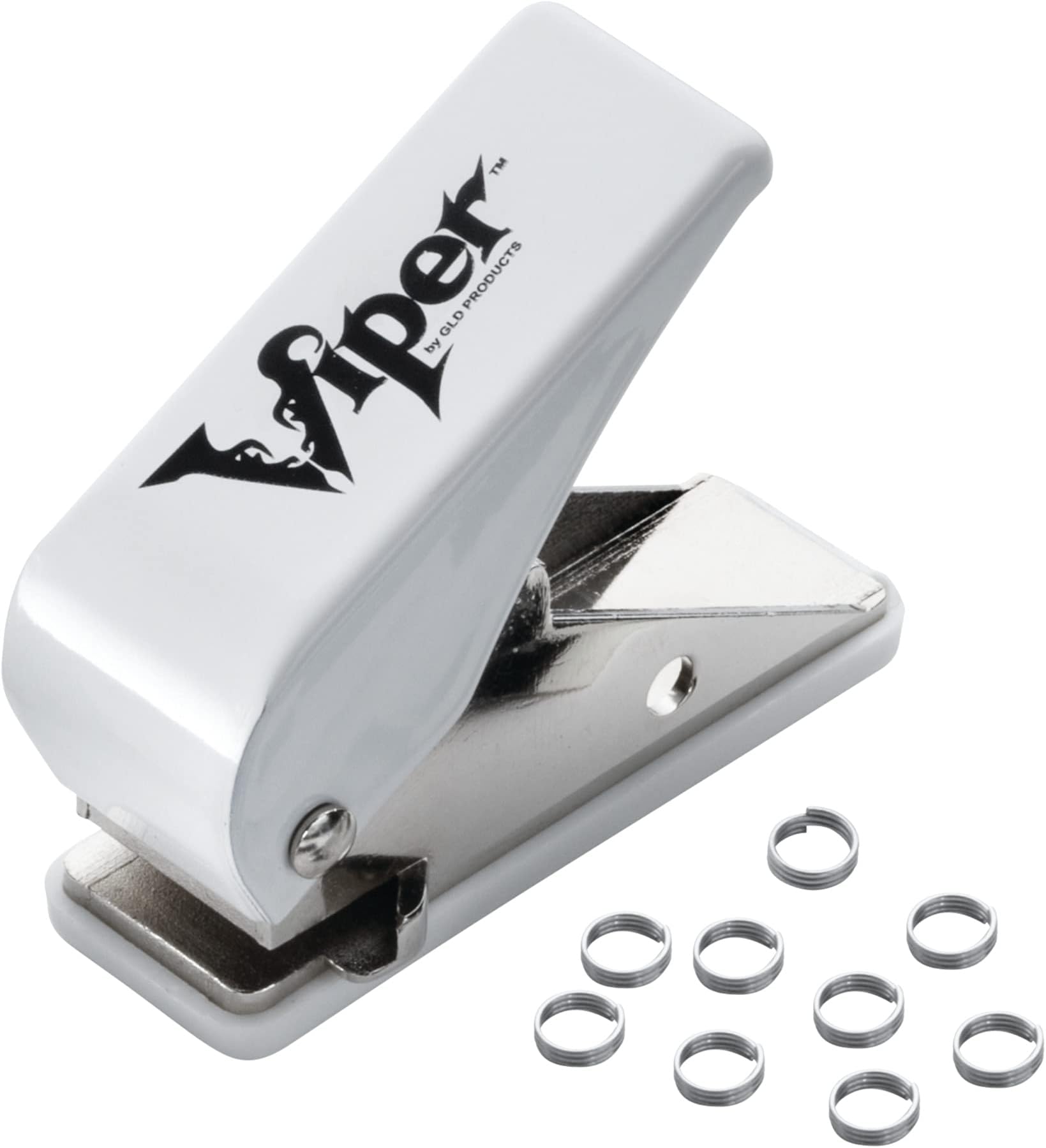 Viper by GLD Products Dart Accessory: Flight Hole Punch Tool (Steel and Soft Tip Darts), White (37-0103)